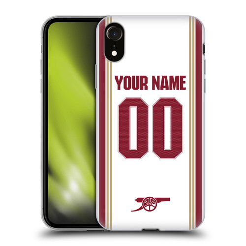 Custom Customised Personalised Arsenal FC 2025/26 Kit Third Soft Gel Case for Apple iPhone XR Custom Customised Personalised Arsenal FC 2025/26 Kit Third Soft Gel Case for Apple iPhone XR
