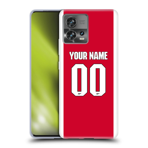 Custom Customised Personalised Arsenal FC 2025/26 Kit Home Soft Gel Case for Motorola Moto Edge 30 Fusion Custom Customised Personalised Arsenal FC 2025/26 Kit Home Soft Gel Case for Motorola Moto Edge 30 Fusion