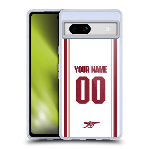 Custom Customised Personalised Arsenal FC 2025/26 Kit Third Soft Gel Case for Google Pixel 7a Custom Customised Personalised Arsenal FC 2025/26 Kit Third Soft Gel Case for Google Pixel 7a