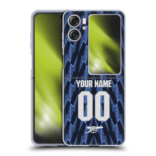 Custom Customised Personalised Arsenal FC 2025/26 Kit Away Soft Gel Case for OPPO Find N2 Flip