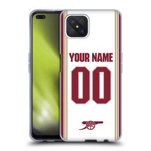 Custom Customised Personalised Arsenal FC 2025/26 Kit Third Soft Gel Case for OPPO Reno4 Z 5G Custom Customised Personalised Arsenal FC 2025/26 Kit Third Soft Gel Case for OPPO Reno4 Z 5G