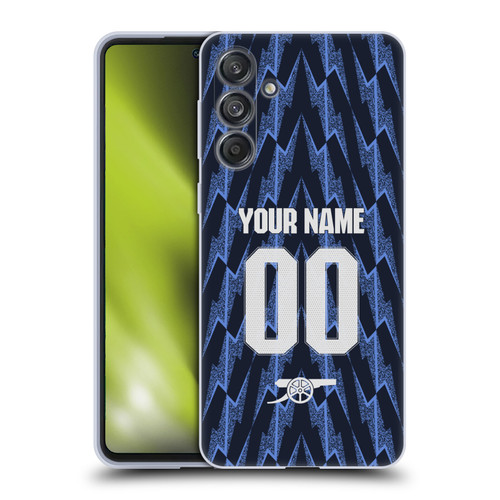 Custom Customised Personalised Arsenal FC 2025/26 Kit Away Soft Gel Case for Samsung Galaxy M55 5G