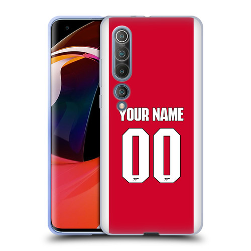 Custom Customised Personalised Arsenal FC 2025/26 Kit Home Soft Gel Case for Xiaomi Mi 10 5G / Mi 10 Pro 5G Custom Customised Personalised Arsenal FC 2025/26 Kit Home Soft Gel Case for Xiaomi Mi 10 5G / Mi 10 Pro 5G