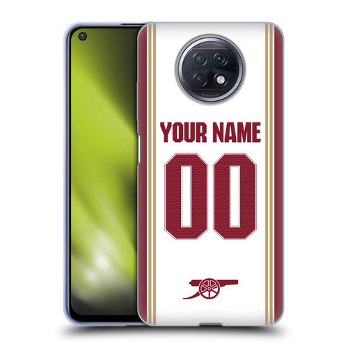 Custom Customised Personalised Arsenal FC 2025/26 Kit Third Soft Gel Case for Xiaomi Redmi Note 9T 5G Custom Customised Personalised Arsenal FC 2025/26 Kit Third Soft Gel Case for Xiaomi Redmi Note 9T 5G