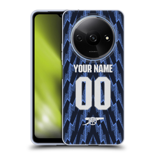 Custom Customised Personalised Arsenal FC 2025/26 Kit Away Soft Gel Case for Xiaomi Redmi A3