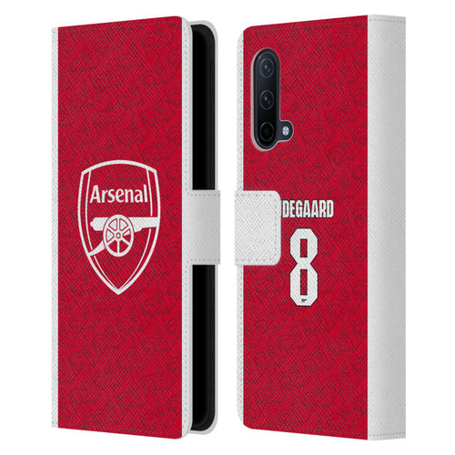 Arsenal FC 2025/26 Players Home Kit Martin Ødegaard Leather Book Wallet Case Cover For OnePlus Nord CE 5G Arsenal FC 2025/26 Players Home Kit Martin Ødegaard Leather Book Wallet Case Cover For OnePlus Nord CE 5G