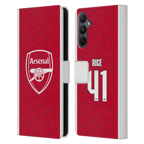 Arsenal FC 2025/26 Players Home Kit Declan Rice Leather Book Wallet Case Cover For Samsung Galaxy A05s Arsenal FC 2025/26 Players Home Kit Declan Rice Leather Book Wallet Case Cover For Samsung Galaxy A05s