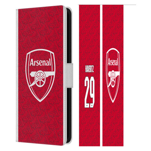 Arsenal FC 2025/26 Players Home Kit Kai Havertz Leather Book Wallet Case Cover For Samsung Galaxy S23 FE 5G Arsenal FC 2025/26 Players Home Kit Kai Havertz Leather Book Wallet Case Cover For Samsung Galaxy S23 FE 5G