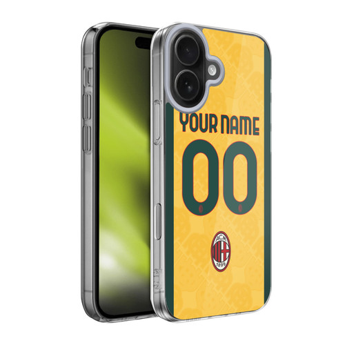 Custom Customised Personalised AC Milan 2024/25 Kit Third Soft Gel Case for Apple iPhone 17 Custom Customised Personalised AC Milan 2024/25 Kit Third Soft Gel Case for Apple iPhone 17