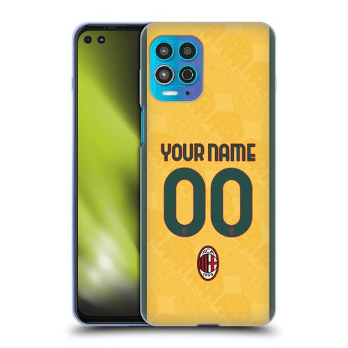 Custom Customised Personalised AC Milan 2024/25 Kit Third Soft Gel Case for Motorola Moto G100 Custom Customised Personalised AC Milan 2024/25 Kit Third Soft Gel Case for Motorola Moto G100