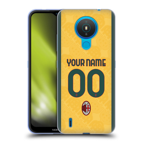 Custom Customised Personalised AC Milan 2024/25 Kit Third Soft Gel Case for Nokia 1.4