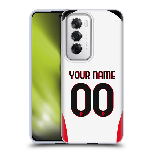 Custom Customised Personalised AC Milan 2024/25 Kit Away Soft Gel Case for OPPO Reno12 5G