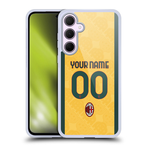 Custom Customised Personalised AC Milan 2024/25 Kit Third Soft Gel Case for Samsung Galaxy A35 5G Custom Customised Personalised AC Milan 2024/25 Kit Third Soft Gel Case for Samsung Galaxy A35 5G