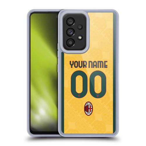 Custom Customised Personalised AC Milan 2024/25 Kit Third Soft Gel Case for Samsung Galaxy A53 5G (2022)