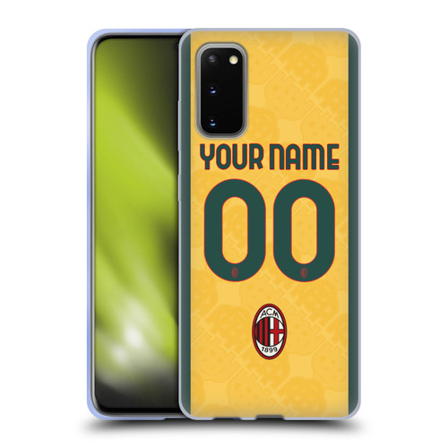 Custom Customised Personalised AC Milan 2024/25 Kit Third Soft Gel Case for Samsung Galaxy S20 / S20 5G Custom Customised Personalised AC Milan 2024/25 Kit Third Soft Gel Case for Samsung Galaxy S20 / S20 5G