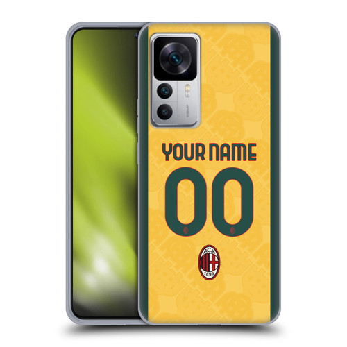 Custom Customised Personalised AC Milan 2024/25 Kit Third Soft Gel Case for Xiaomi 12T 5G / 12T Pro 5G / Redmi K50 Ultra 5G Custom Customised Personalised AC Milan 2024/25 Kit Third Soft Gel Case for Xiaomi 12T 5G / 12T Pro 5G / Redmi K50 Ultra 5G