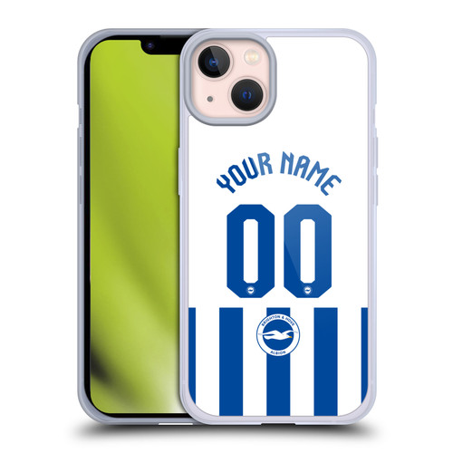 Brighton & Hove Albion F.C Custom 2025/26 Badge Kit Home Soft Gel Case for Apple iPhone 13