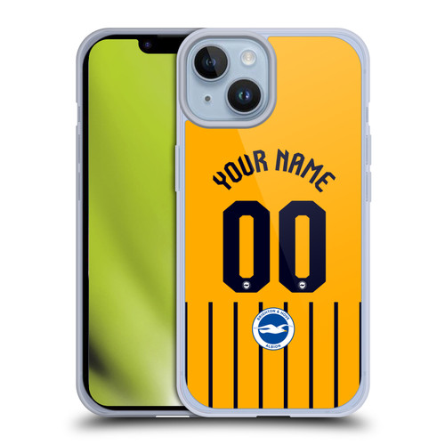Brighton & Hove Albion F.C Custom 2025/26 Badge Kit Third Soft Gel Case for Apple iPhone 14 Brighton & Hove Albion F.C Custom 2025/26 Badge Kit Third Soft Gel Case for Apple iPhone 14