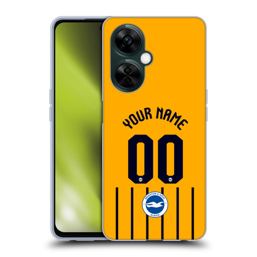 Brighton & Hove Albion F.C Custom 2025/26 Badge Kit Third Soft Gel Case for OnePlus Nord N30