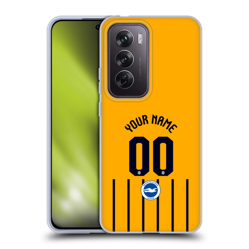 Brighton & Hove Albion F.C Custom 2025/26 Badge Kit Third Soft Gel Case for OPPO Reno12 Pro 5G