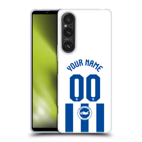 Brighton & Hove Albion F.C Custom 2025/26 Badge Kit Home Soft Gel Case for Sony Xperia 1 V 5G