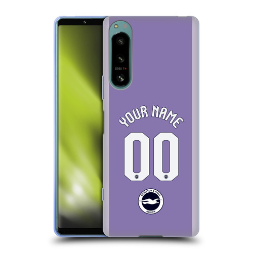Brighton & Hove Albion F.C Custom 2025/26 Badge Kit Away Soft Gel Case for Sony Xperia 5 IV Brighton & Hove Albion F.C Custom 2025/26 Badge Kit Away Soft Gel Case for Sony Xperia 5 IV