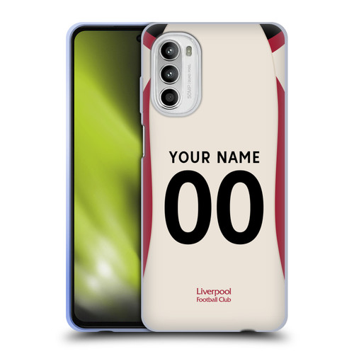 Custom Customised Personalised Liverpool Football Club 2025/26 Kit Away Soft Gel Case for Motorola Moto G52 Custom Customised Personalised Liverpool Football Club 2025/26 Kit Away Soft Gel Case for Motorola Moto G52
