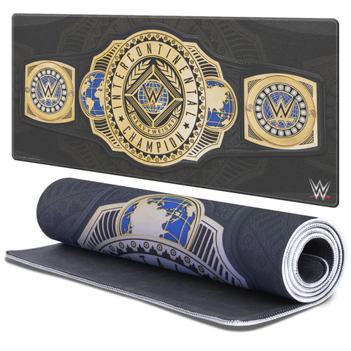 WWE Title Belts Intercontinental Championship Gaming Office Desk PC Keyboard Mouse Mat Pad - XL WWE Title Belts Intercontinental Championship Gaming Office Desk PC Keyboard Mouse Mat Pad - XL
