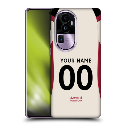Custom Customised Personalised Liverpool Football Club 2025/26 Kit Away Soft Gel Case for OPPO Reno10 Pro+ Custom Customised Personalised Liverpool Football Club 2025/26 Kit Away Soft Gel Case for OPPO Reno10 Pro+