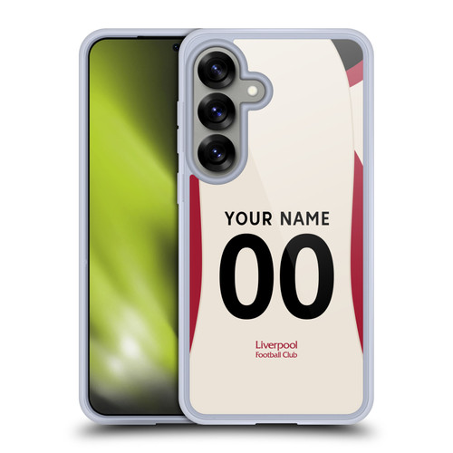 Custom Customised Personalised Liverpool Football Club 2025/26 Kit Away Soft Gel Case for Samsung Galaxy S25 Custom Customised Personalised Liverpool Football Club 2025/26 Kit Away Soft Gel Case for Samsung Galaxy S25