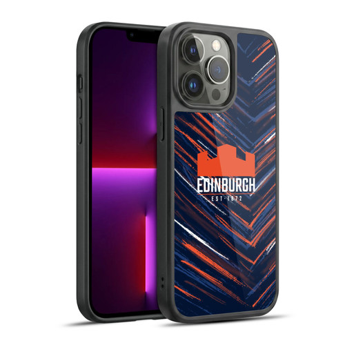 Edinburgh Rugby 2025/26 Crest Kit Home Gel Armour Case For Apple iPhone 13 Pro Max