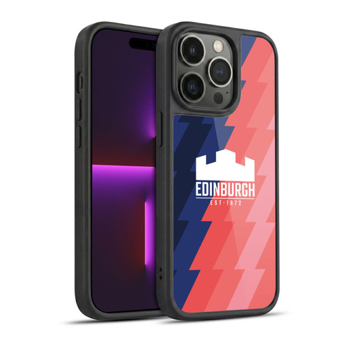 Edinburgh Rugby 2025/26 Crest Kit Training Gel Armour Case For Apple iPhone 14 Pro
