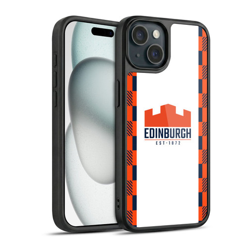 Edinburgh Rugby 2025/26 Crest Kit Away Gel Armour Case For Apple iPhone 15