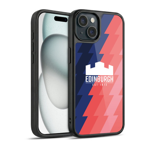 Edinburgh Rugby 2025/26 Crest Kit Training Gel Armour Case For Apple iPhone 15