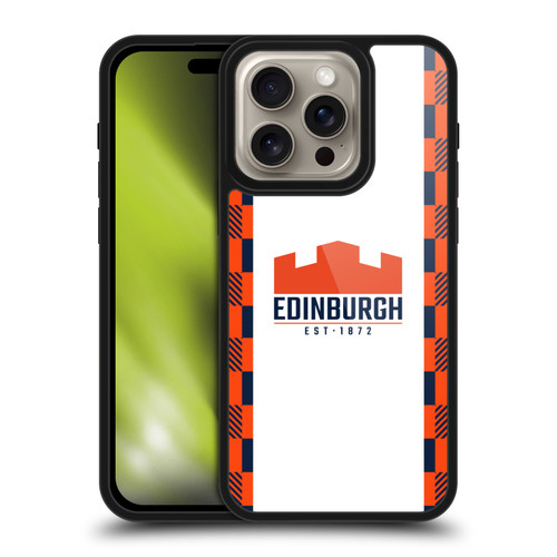 Edinburgh Rugby 2025/26 Crest Kit Away Gel Armour Case For Apple iPhone 16 Pro
