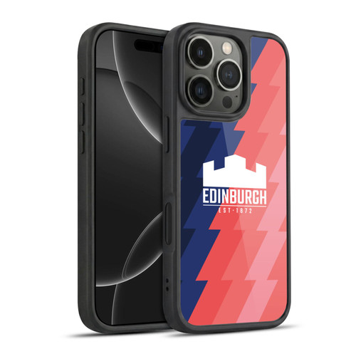 Edinburgh Rugby 2025/26 Crest Kit Training Gel Armour Case For Apple iPhone 16 Pro