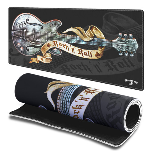 Alchemy Gothic Gothic Art Rock'it 56 Guitar Gaming Office Desk PC Keyboard Mouse Mat Pad - L Alchemy Gothic Gothic Art Rock'it 56 Guitar Gaming Office Desk PC Keyboard Mouse Mat Pad - L
