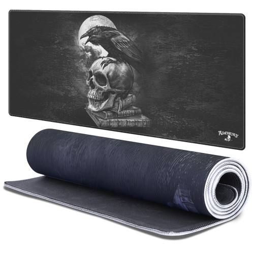 Alchemy Gothic Gothic Art Poe's Raven Gaming Office Desk PC Keyboard Mouse Mat Pad - XL Alchemy Gothic Gothic Art Poe's Raven Gaming Office Desk PC Keyboard Mouse Mat Pad - XL