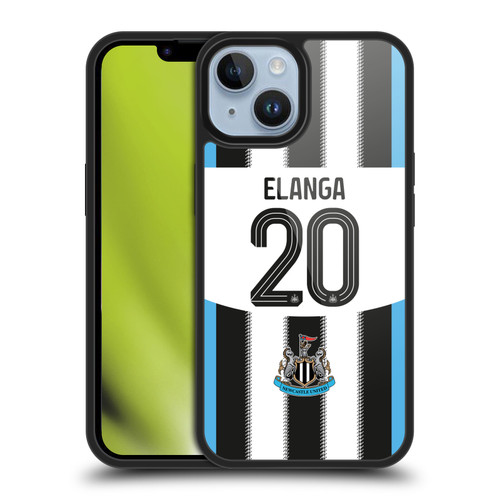 Newcastle United Football Club 2025/26 Players Home Kit 1st Group Anthony Elanga Gel Armour Case For Apple iPhone 14 Newcastle United Football Club 2025/26 Players Home Kit 1st Group Anthony Elanga Gel Armour Case For Apple iPhone 14