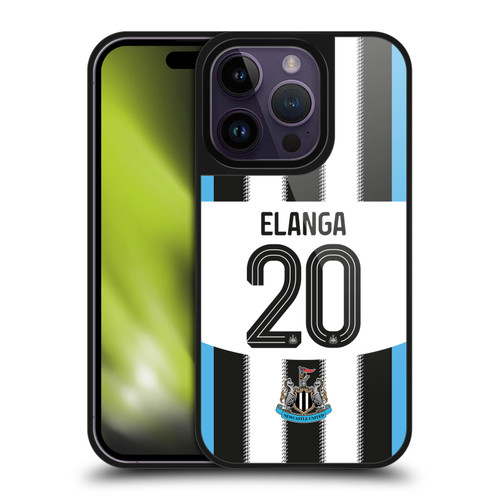 Newcastle United Football Club 2025/26 Players Home Kit 1st Group Anthony Elanga Gel Armour Case For Apple iPhone 14 Pro Newcastle United Football Club 2025/26 Players Home Kit 1st Group Anthony Elanga Gel Armour Case For Apple iPhone 14 Pro