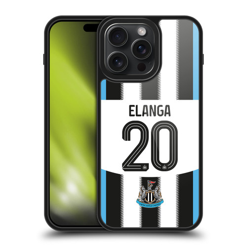 Newcastle United Football Club 2025/26 Players Home Kit 1st Group Anthony Elanga Gel Armour Case For Apple iPhone 15 Pro Max Newcastle United Football Club 2025/26 Players Home Kit 1st Group Anthony Elanga Gel Armour Case For Apple iPhone 15 Pro Max