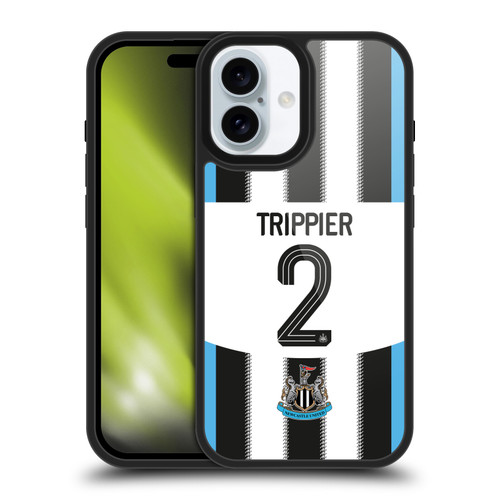 Newcastle United Football Club 2025/26 Players Home Kit 1st Group Kieran Trippier Gel Armour Case For Apple iPhone 16 Newcastle United Football Club 2025/26 Players Home Kit 1st Group Kieran Trippier Gel Armour Case For Apple iPhone 16