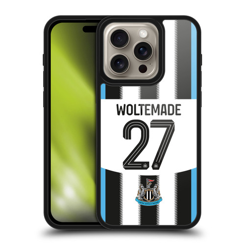 Newcastle United Football Club 2025/26 Players Home Kit 1st Group Nick Woltemade Gel Armour Case For Apple iPhone 16 Pro Newcastle United Football Club 2025/26 Players Home Kit 1st Group Nick Woltemade Gel Armour Case For Apple iPhone 16 Pro