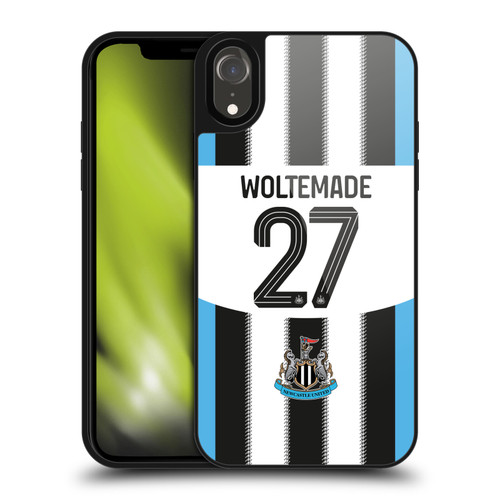 Newcastle United Football Club 2025/26 Players Home Kit 1st Group Nick Woltemade Gel Armour Case For Apple iPhone XR Newcastle United Football Club 2025/26 Players Home Kit 1st Group Nick Woltemade Gel Armour Case For Apple iPhone XR
