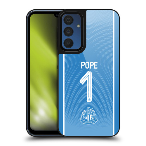 Newcastle United Football Club 2025/26 Players Home Kit 1st Group Nick Pope Gel Armour Case For Samsung Galaxy A15