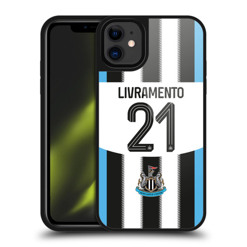 Newcastle United Football Club 2025/26 Players Home Kit 2nd Group Valentino Livramento Gel Armour Case For Apple iPhone 11 Newcastle United Football Club 2025/26 Players Home Kit 2nd Group Valentino Livramento Gel Armour Case For Apple iPhone 11
