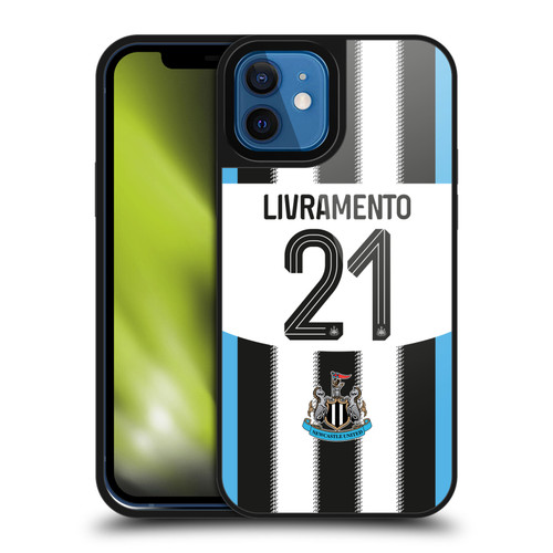 Newcastle United Football Club 2025/26 Players Home Kit 2nd Group Valentino Livramento Gel Armour Case For Apple iPhone 12 / iPhone 12 Pro Newcastle United Football Club 2025/26 Players Home Kit 2nd Group Valentino Livramento Gel Armour Case For Apple iPhone 12 / iPhone 12 Pro