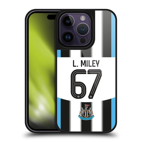 Newcastle United Football Club 2025/26 Players Home Kit 2nd Group Lewis Miley Gel Armour Case For Apple iPhone 14 Pro Newcastle United Football Club 2025/26 Players Home Kit 2nd Group Lewis Miley Gel Armour Case For Apple iPhone 14 Pro