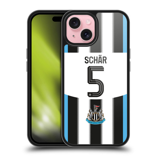 Newcastle United Football Club 2025/26 Players Home Kit 2nd Group Fabian Schär Gel Armour Case For Apple iPhone 15 Newcastle United Football Club 2025/26 Players Home Kit 2nd Group Fabian Schär Gel Armour Case For Apple iPhone 15