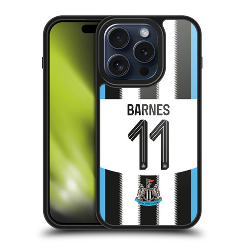 Newcastle United Football Club 2025/26 Players Home Kit 2nd Group Harvey Barnes Gel Armour Case For Apple iPhone 15 Pro Newcastle United Football Club 2025/26 Players Home Kit 2nd Group Harvey Barnes Gel Armour Case For Apple iPhone 15 Pro